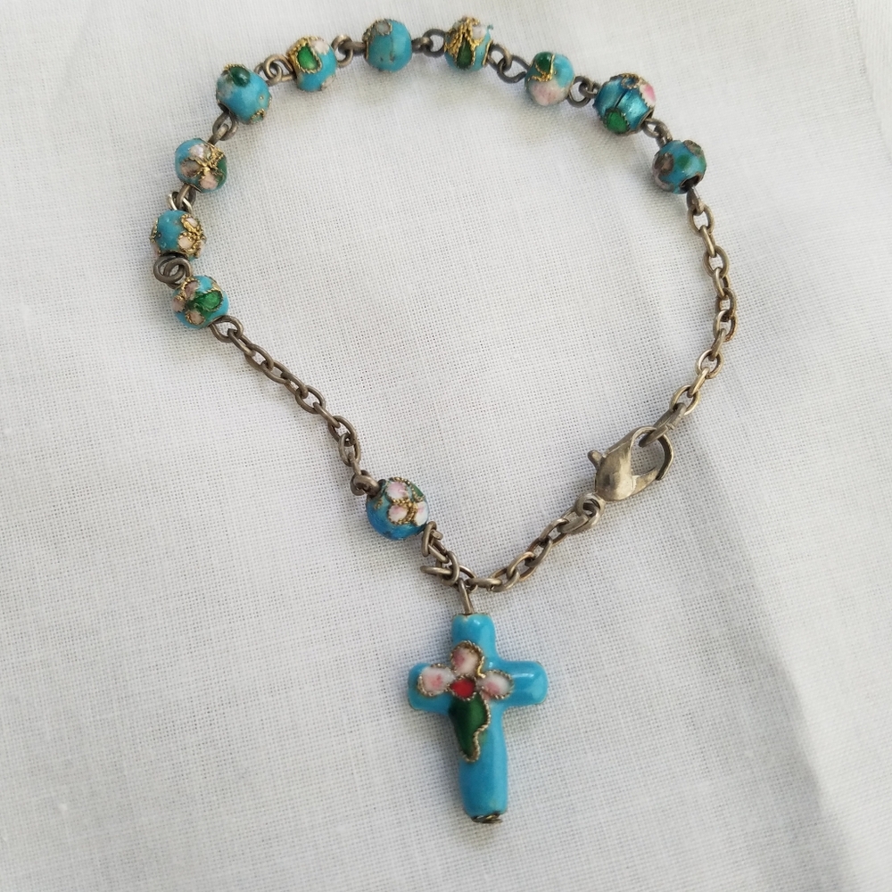 Rosary Bracelet. 7"